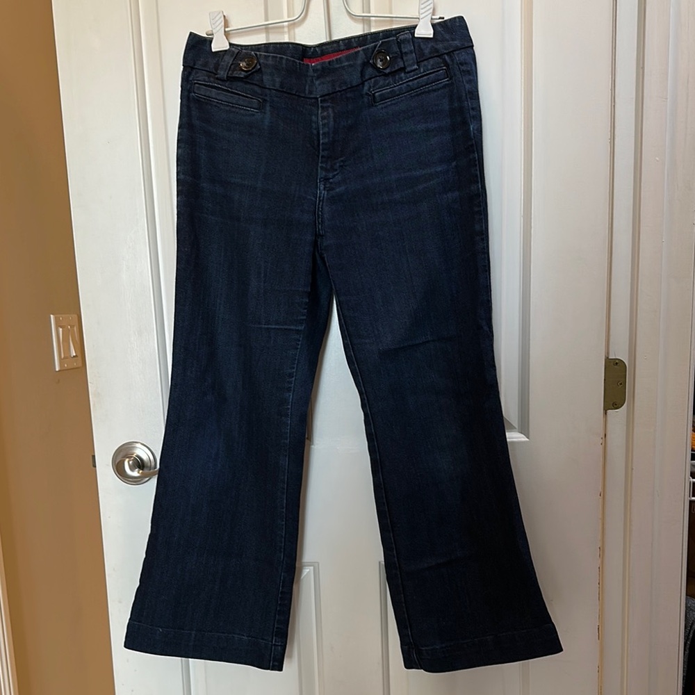 Banana Republic Women's Dark Blue Jeans